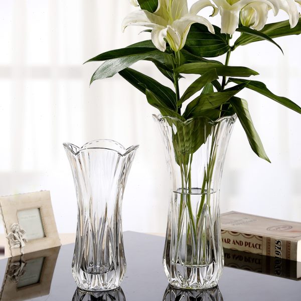 水培植物玻璃瓶加厚透明水培富贵竹百合大号装饰花瓶客厅插花摆件