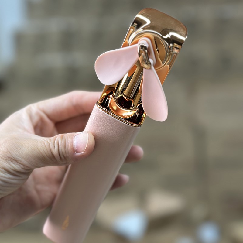 颜值是真高二合一多功能小巧便携炎夏出门毕备款充电小风扇