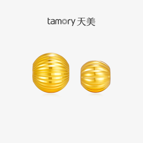 天美珠宝黄金路路通灯笼珠