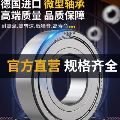 HBFP碳钢6207 6208 6209 6210 金属密封 橡胶密封 ZZ RS 2RS ZZ