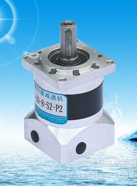 PLE6090130直角直齿斜齿行星减速机器伺服步进电机高精密