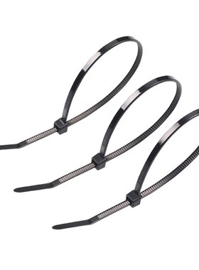 厂家直销3*150mm自锁式尼龙扎带国标扎带2.5x150mm外贸扎带束线带