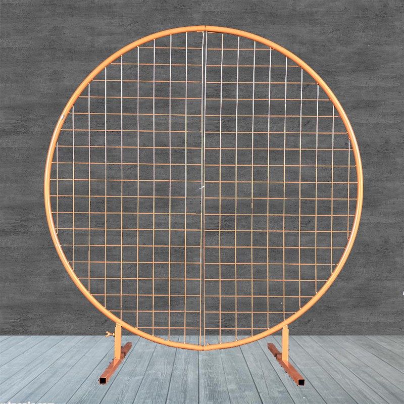 婚庆道具铁艺单管圆环屏风架子森系婚礼圆形装饰拱门舞台背景摆件,节庆用品/礼品,婚房装扮用品,淘宝优惠券,粉丝福利购,淘宝优惠卷