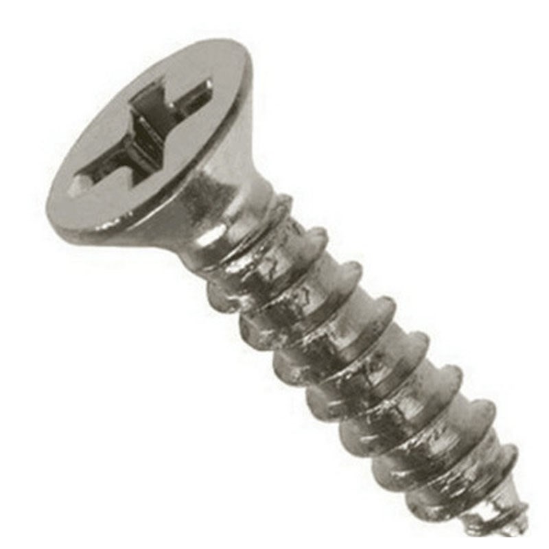 【M1.7*4-16】KA镀镍十字沉头自攻螺丝平头尖尾自攻螺钉电子螺丝