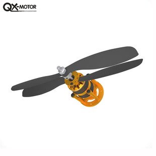 QX竹蜻蜓对转高速电机遥控航模多旋翼共轴双桨对转马达抵消反扭力