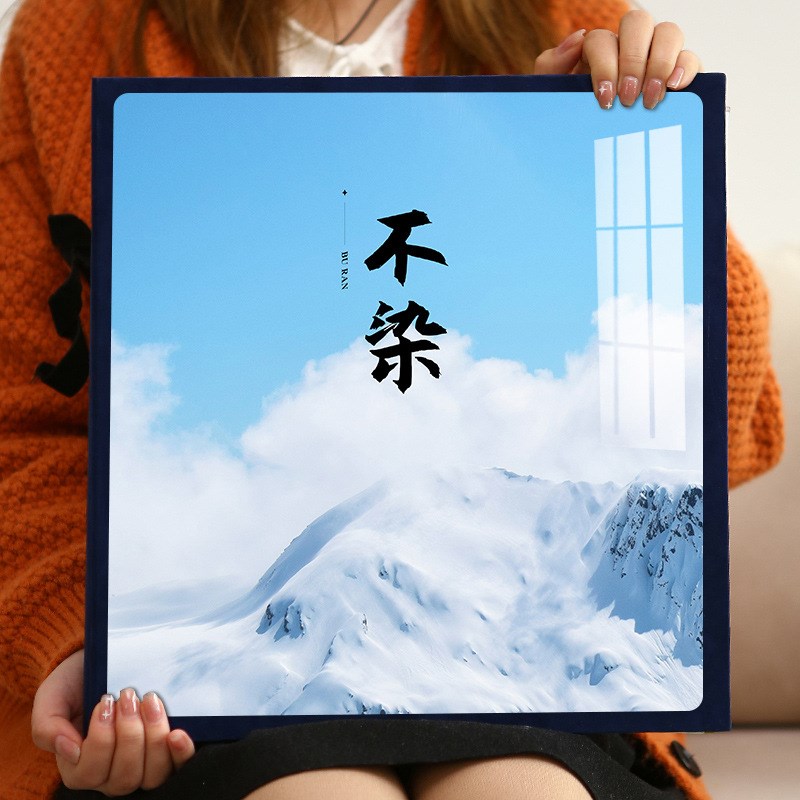 567寸情侣相册本纪念册家庭插页式大容量照片收纳影集混装高级感