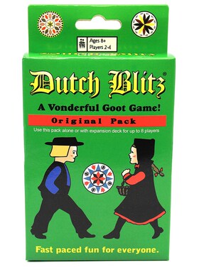 英文版Dutch Blitz 荷兰闪电战 基础加拓展家庭聚会游戏卡片