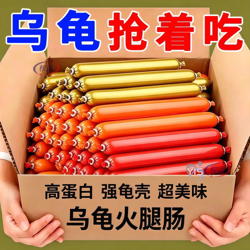 蛋白乌龟火腿肠龟类辅食补充营养