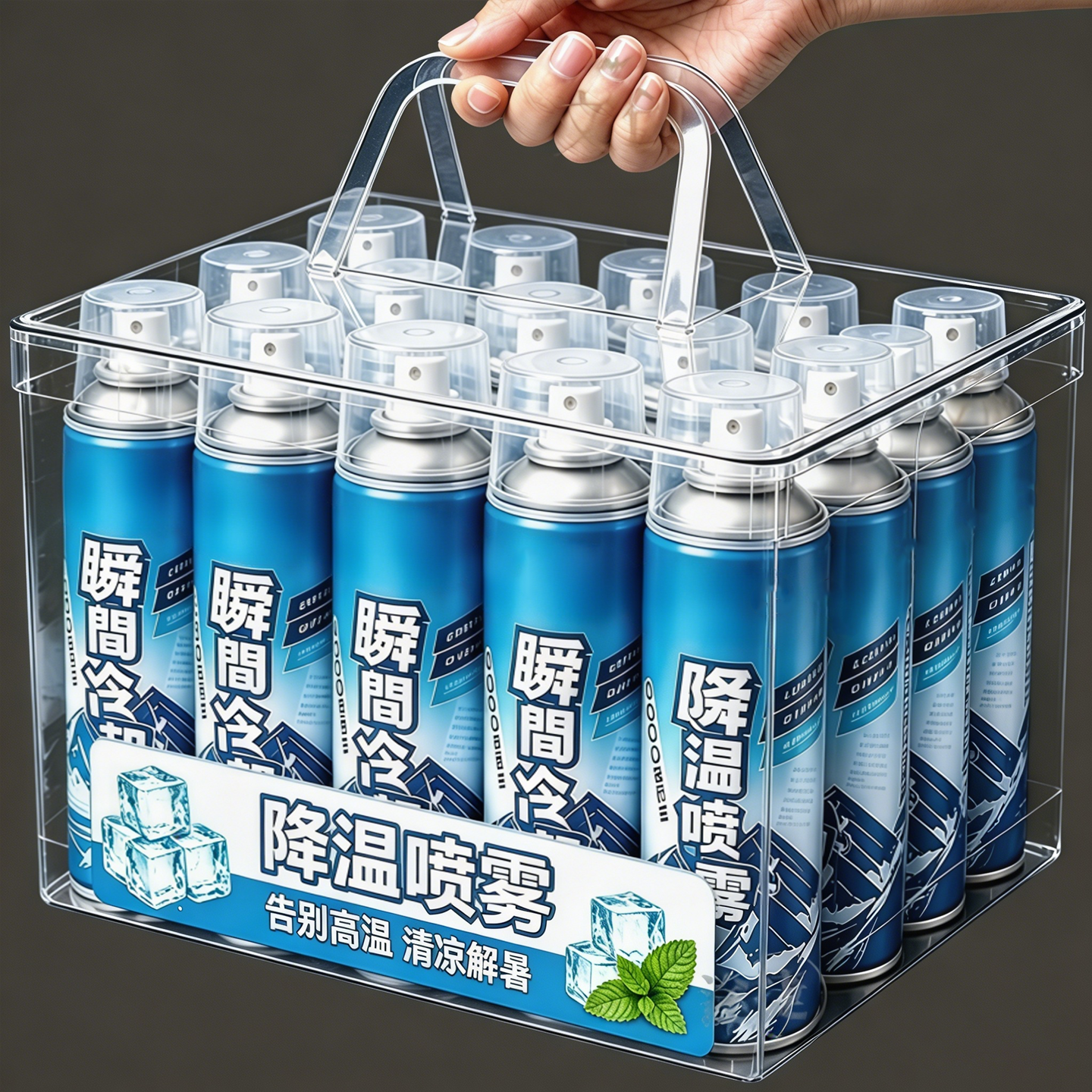 【便宜耐用】快速降温喷雾冰感强
