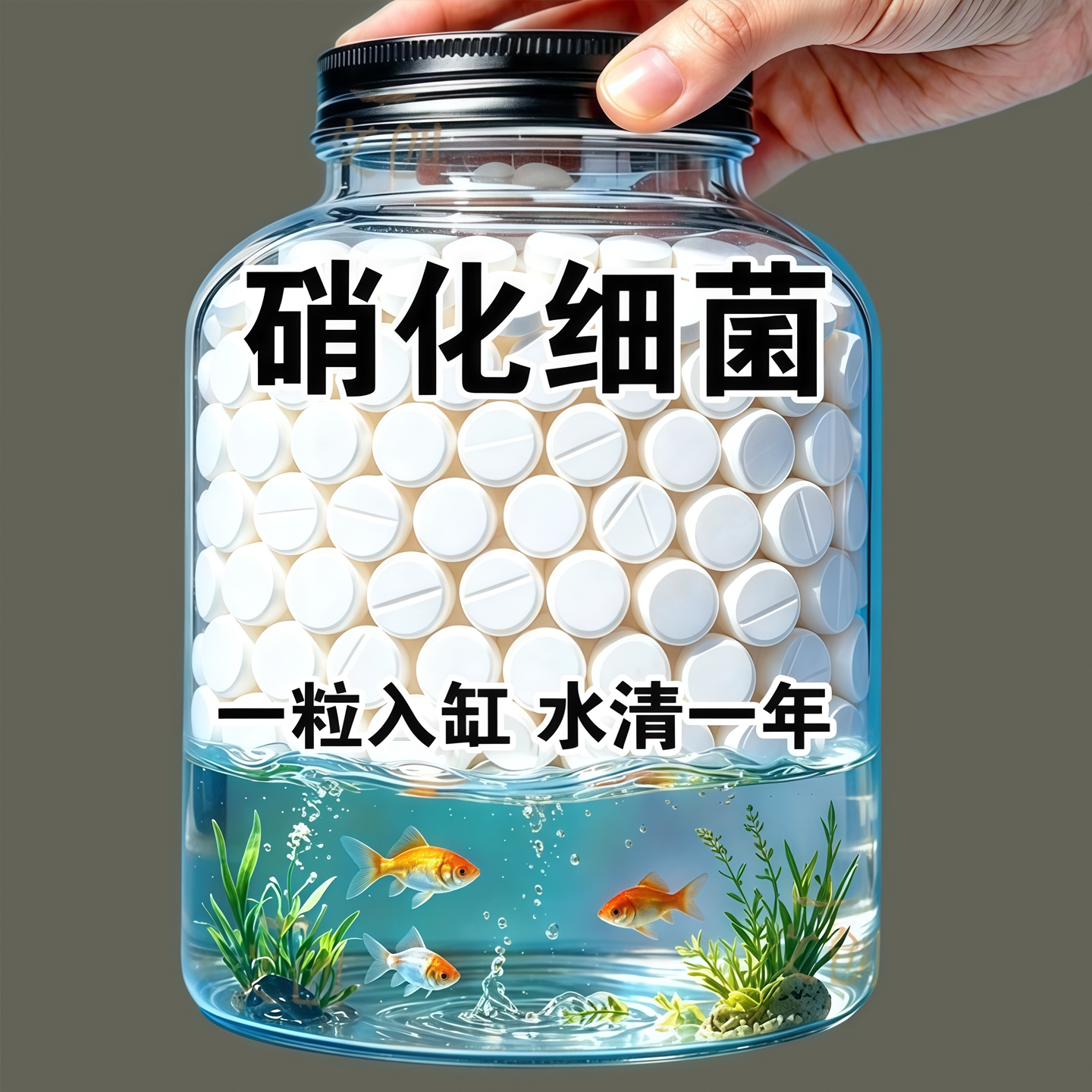 『养鱼免换水』分解粪便-进口款