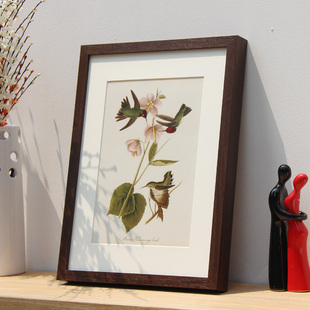 长方形装饰画框定制拼图油画海报相框照片摆台任意尺寸