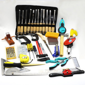 木工工具 木凿木刨手工锯夹具木工凿子木匠工具 家用木艺装