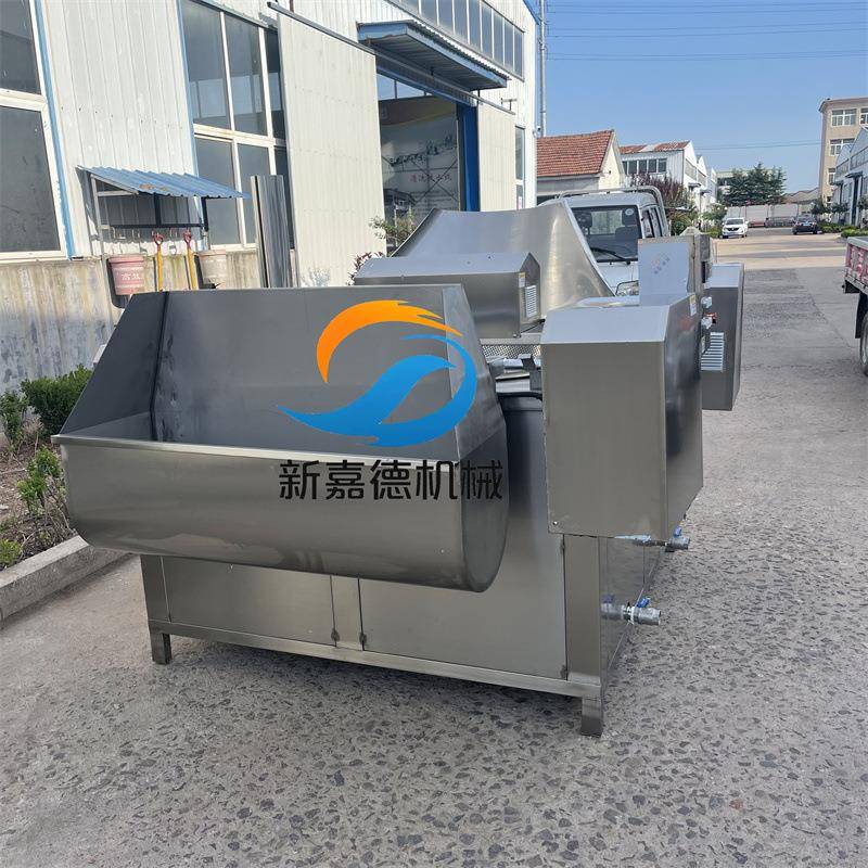 虎皮鸡爪油炸锅自动搅拌油炸锅小麻花自动出料油炸锅