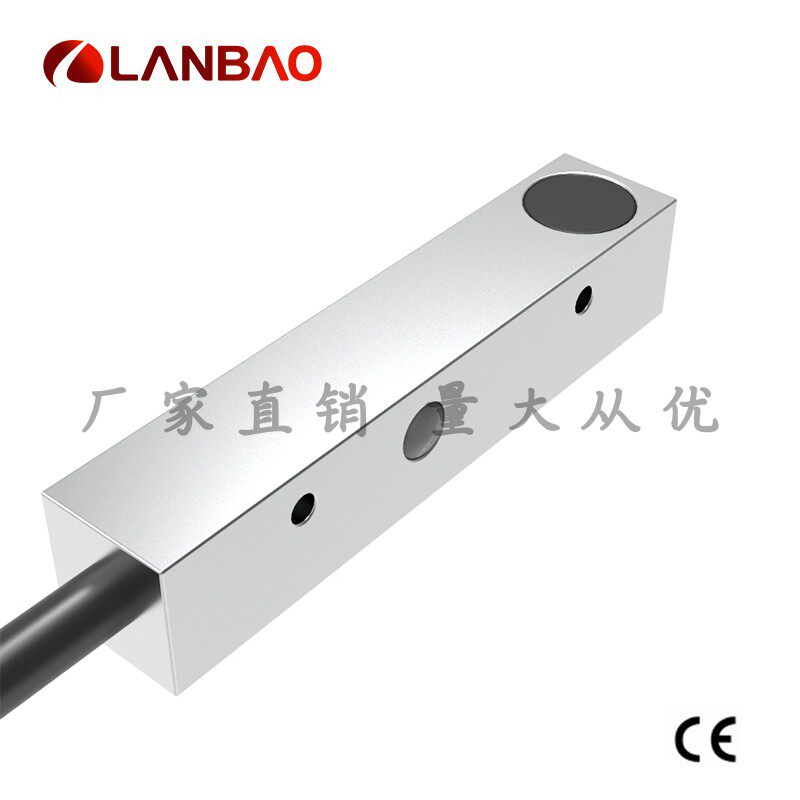 上海兰宝LE05VF08DPO电感式接近开关埋入0.8mm 微形传感器铝合金
