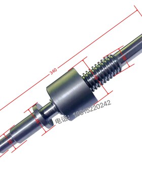 上海1350尾架丝杆螺母 M1450尾座调节丝杆 正品销售外圆磨床配件
