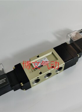 parker型电磁阀PHS530C-03-24V 220V PHS530C-10-220V三位五通阀