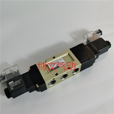 parker型电磁阀PHS530C-03-24V 220V PHS530C-10-220V三位五通阀