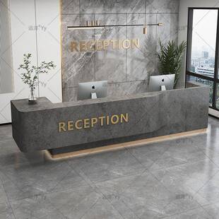 公司前台酒店大堂售楼部接待台培训学校美容院教育机构吧台收银台