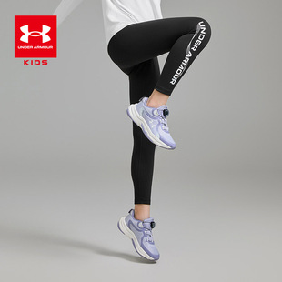 女童瑜伽休闲运动长裤 儿童秋冬防寒保暖紧身裤 25年新款 安德玛童装