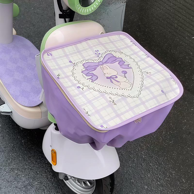 电动车筐罩内胆包防雨罩车篮防尘罩电瓶车储物包防水充电器收纳包