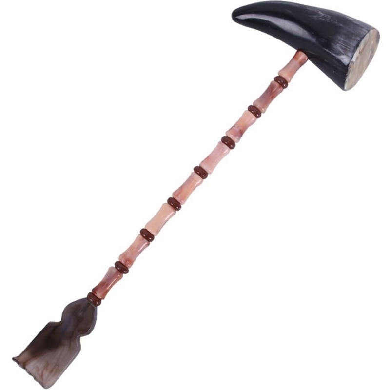 牛角健身锤按摩捶不求人痒痒挠敲打捶背器经络穴位拍打棒家用锤子