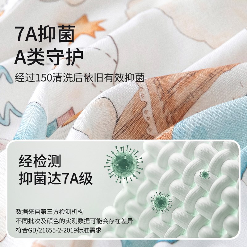 婴儿睡袋夏季纱布新生婴幼儿童小月龄宝宝防踢被子四季通用春秋款