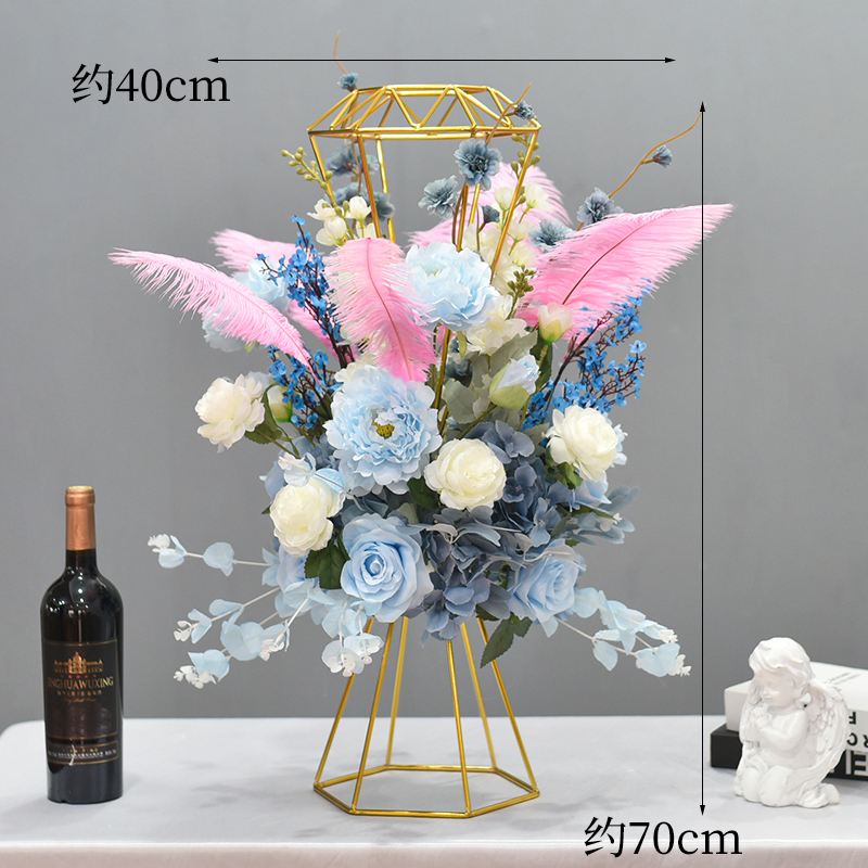 KTV仿真桌花假花婚庆道具酒吧酒店餐厅路引装饰宴会桌花摆件