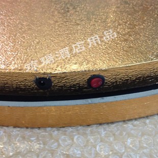 电动转盘电动餐桌转盘酒店自动转盘饭店自动转台转盘遥控充电转盘