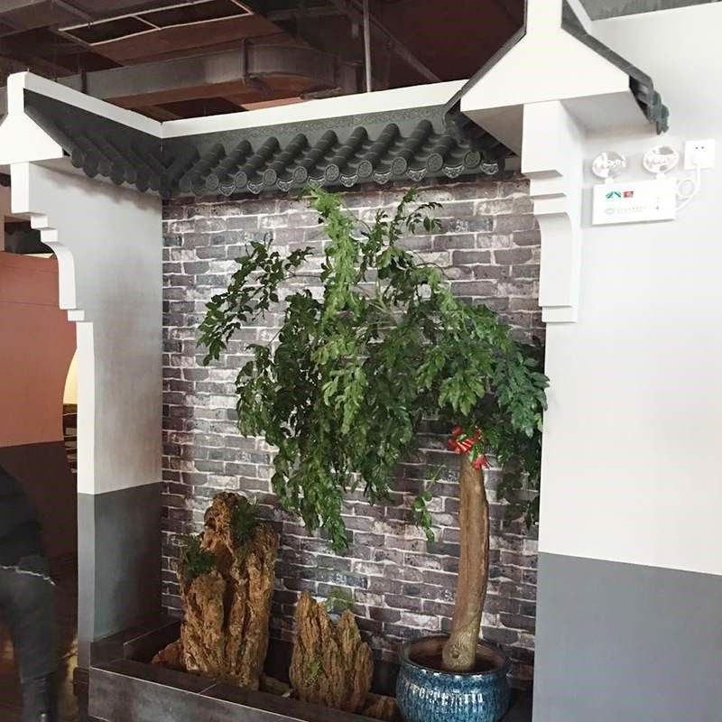 新一体仿古树脂瓦防水塑料装饰瓦片滴水檐仿真屋檐马头墙,基础建材,屋顶装饰瓦,淘宝优惠券,粉丝福利购,淘宝优惠卷