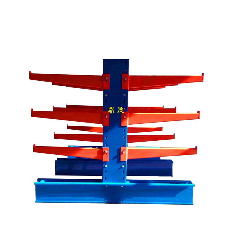 双面悬臂货架定做 管材铝材 型材货架  单面悬臂  托臂式货架定制