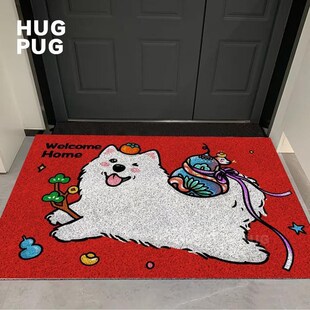 狗狗地垫蛇年边牧金毛拉布拉多蛇年地毯入户地毯丝圈宠物出入平安