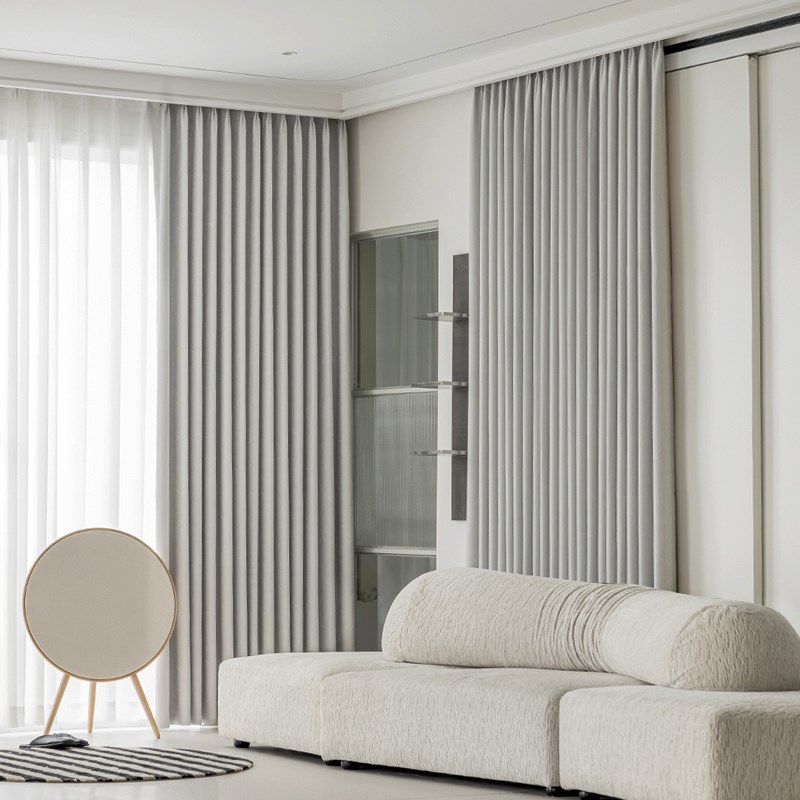 【山海芙蓉】高精密加厚窗帘遮光2024新款卧室高级感客厅绍兴柯桥