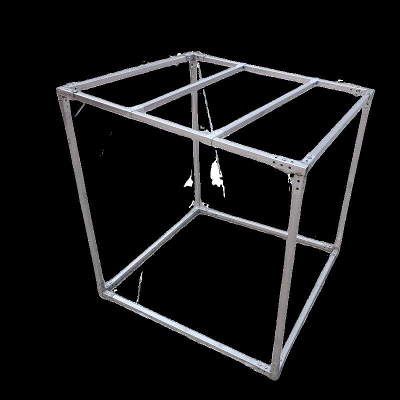 镀锌钢管方管斜面斜坡屋檐雨棚遮阳遮雨棚保温架子棚拆卸