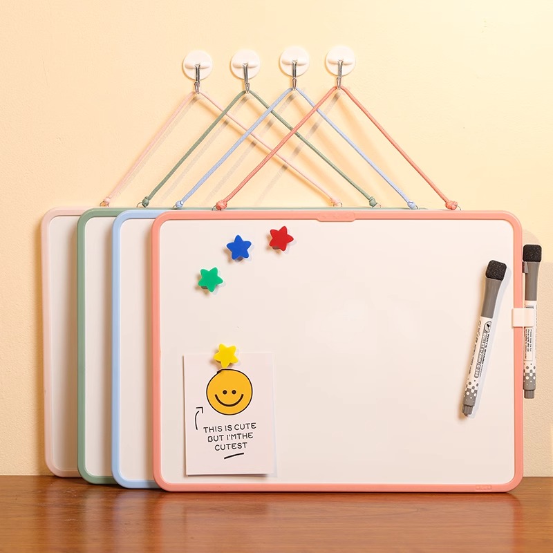 富尼双面磁力小白板儿童画画做草稿家里留言备忘录大学生宿舍提醒
