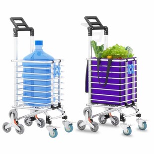 老拖车便携购物车买菜车小拉车手拉车爬楼小推车新款