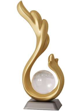 风生水起酒柜摆件入户玄关客厅书柜装饰办公室办公桌乔迁新居礼品