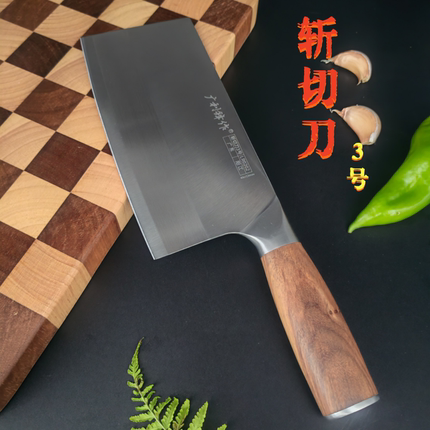 阳江家用斩切两用刀厨房不锈钢切肉切片刀厨师专用刀具斩切锋利刀