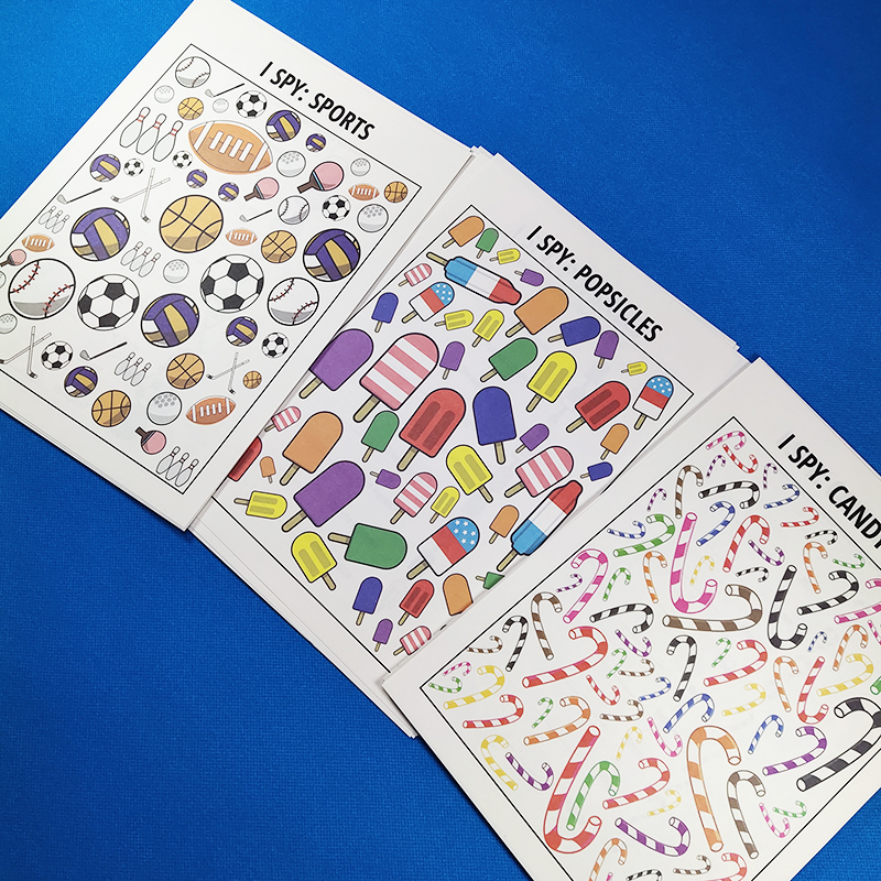 幼儿专注力训练数字练习早教  视觉数感游戏 观察数量统计