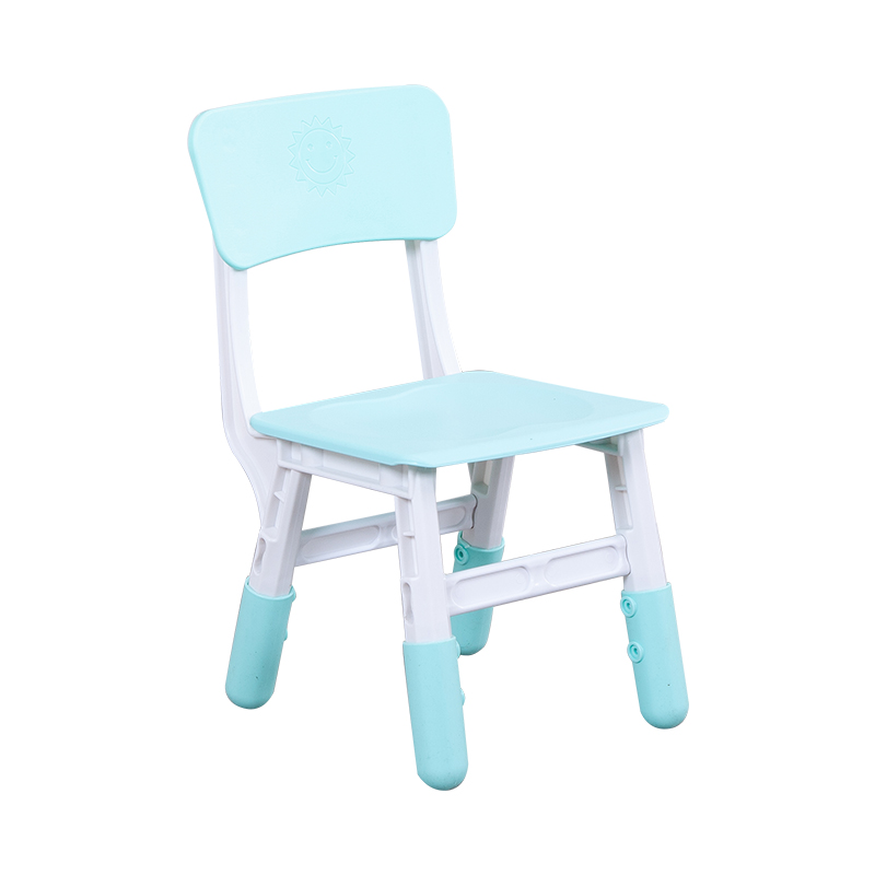 儿童升降椅幼儿园靠背椅家用宝宝餐椅塑料小桌椅调节学习小板凳