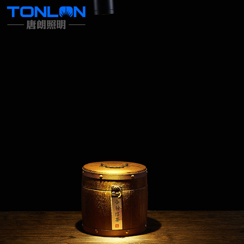 小角度射灯led轨道灯 小光束角3度5度防眩光茶餐厅酒吧聚焦氛围灯