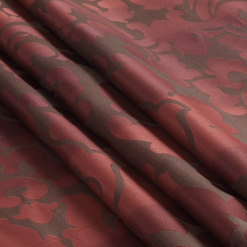 22欧式特加厚涤纶色织提花防水防霉浴帘浴室帘遮光隔断帘送挂钩