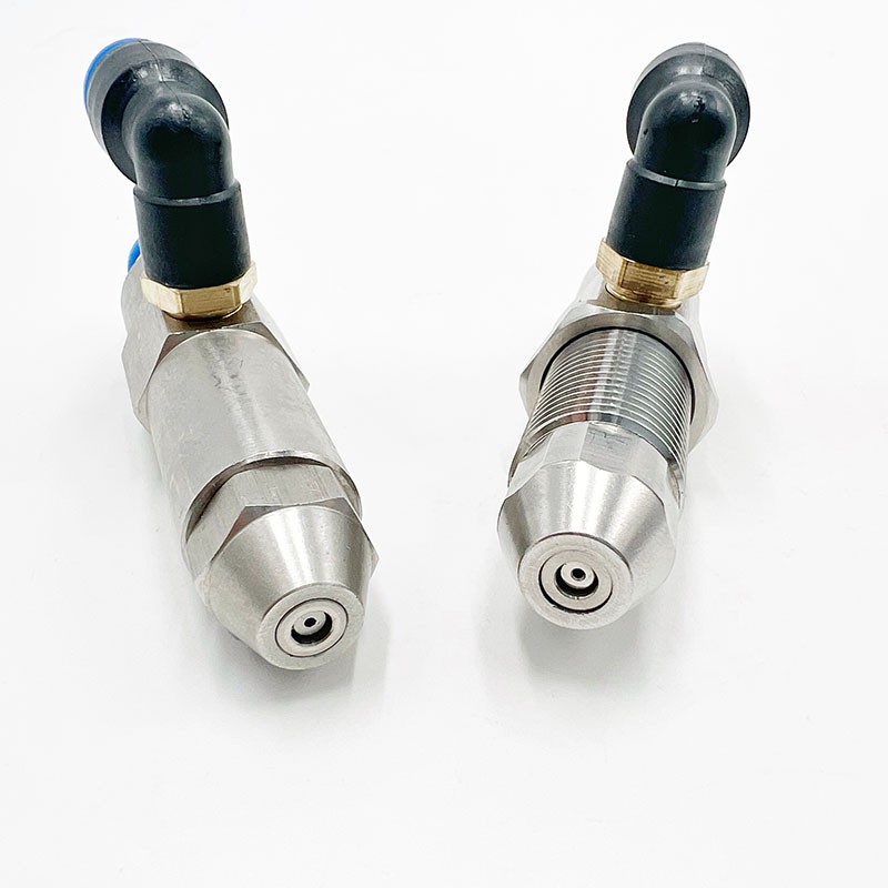 30不锈钢燃烧机喷嘴植物油甲醇虹吸喷油嘴燃油喷嘴空气雾化喷头