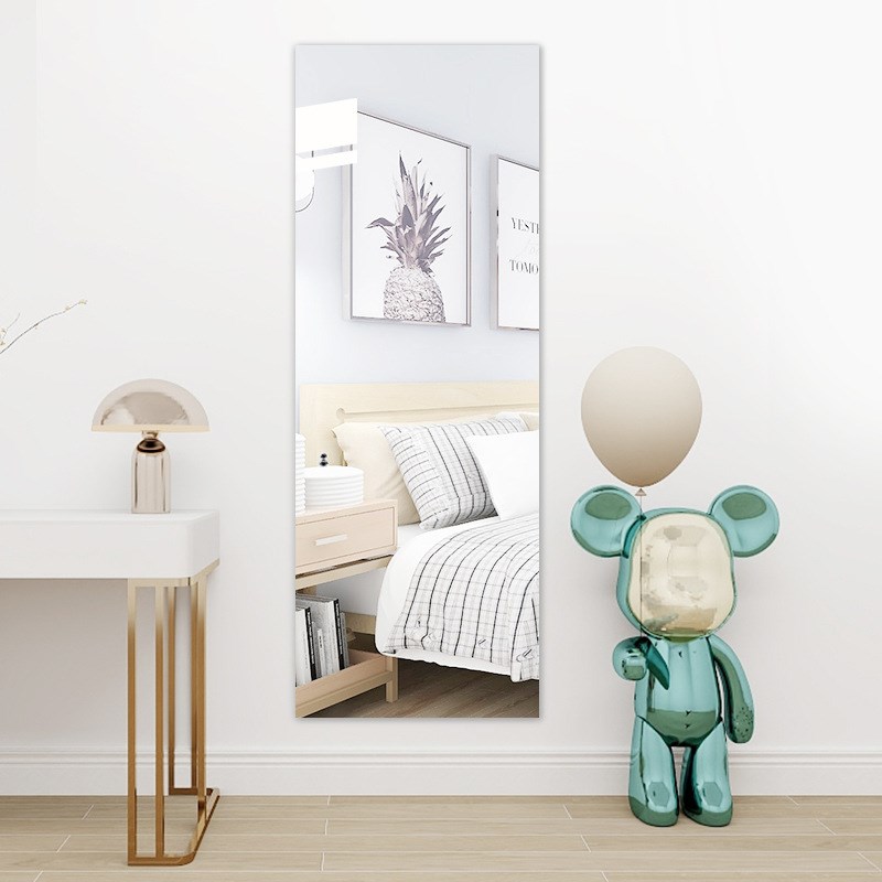 防水高清镜面玫瑰金色银色广告电梯贴纸金属工装装饰自粘墙纸