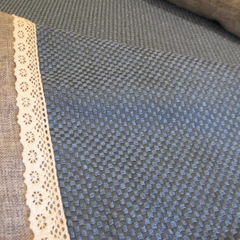 档布艺防滑时尚秋冬天欧式巾罩沙发垫 纯色深蓝色,居家布艺,沙发垫,淘宝优惠券,粉丝福利购,淘宝优惠卷