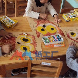 黄牛皮纸绘画环创手工打印草稿包装大张全