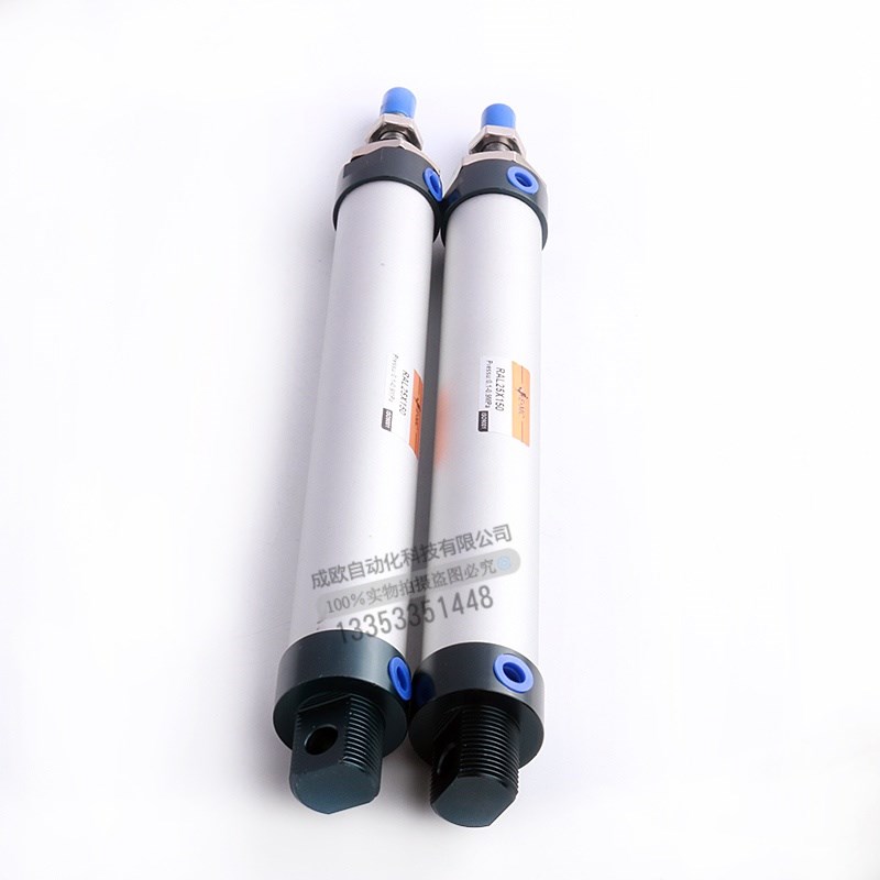 铝合金迷你气缸RAL16X20X25X32X50X75X100X125X150X200X300-S-UCM