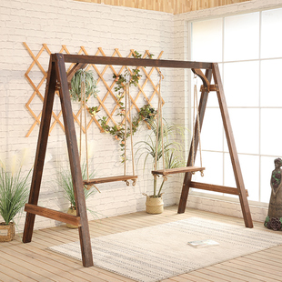 阳台单人小秋千家用荡秋千室内摇椅吊篮休闲摇篮儿童人吊椅