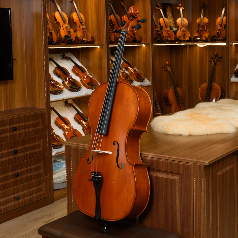 大提琴 Christin EUC000 欧洲原装大提琴 虎纹手工大提琴