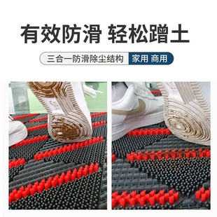 门口地垫进门家用室外入户门垫酒店D大门防滑脚垫商用定制塑料地