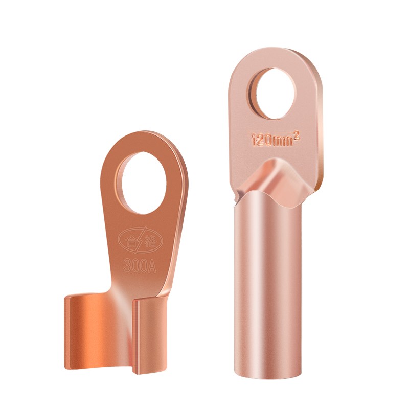 铜鼻子DT50接耳线接线端子电缆铜B酸洗堵油接头OT开口鼻线冷压圆